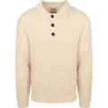 Scotch & soda Waffle Stitch Dropped Langermet Poloskjorte