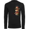 Mister tee A Burger Langarmet T-skjorte