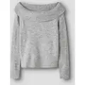 Name it Off-shoulder Strikket Pullover