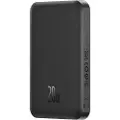 Baseus Magnetisk mini-powerbank Baseus 5000 mAh, USB-C 20 W (svart)
