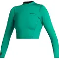 Mystic Lunar Crop Top Neoprene 2mm Rash Guard-jakke For Dame