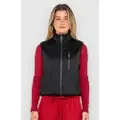Rusty Le Skimmer Fleece Vest svart