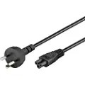 Microconnect - Strømkabel - DK EDB (hann) til IEC 60320 C5 - 3 m - svart