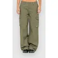 Rusty Tank Girl Low Rise Wide Fit Cargo Bukse grønn
