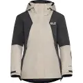 Jack Wolfskin Flowline 2L Ins, Skijakke, Dame, Pale Sand