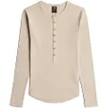 G-Star Henley Langarmet T-skjorte
