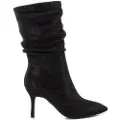Xti for woman. 14302301-NEGRO Boots 143023 black (35), 5 to 8 cm, Zip, Casual