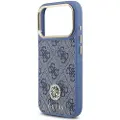 GUESS 4g Strass Logo Metal Buttons Magsafe Iphone 17 Pro Telefondeksel