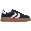 Xti for woman. 14458607-NAVY Trainers 144586 navy (35), Fabric, Flat, Laces, Casual