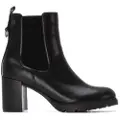 Xti for woman. 14429901-NEGRO Ankle boots 144299 black (38), 5 to 8 cm, Zip, Casual