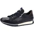 Pikolinos for man. M5N-6237C1 Cambil navy leather trainers (45), Flat, Laces, Casual