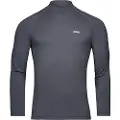 POC Layer Merino Mock Neck Jersey, Ullundertrøye, Herre, Sylvanite Grey