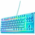 SteelSeries Apex 3 TKL Aqua - Gamingtastatur - Uten numpad - Nordisk - Blå