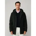 Hackett London for man. HM4000035 Hybrid Parka green (M), Casual, Polyester