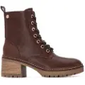 Xti for woman. 14445401-MARRON Ankle boots 144454 brown (38), 3 to 5 cm, Zip, Casual