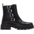 Xti for woman. 13057401-NEGRO Ankle boots 130574 black (40), Flat, 1 to 3 cm, Zip, Casual