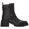 Refresh for woman. 17297301-NEGRO Ankle boots 172973 black (39), 3 to 5 cm, Zip, Casual