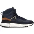 Xti for man. 14473203-NAVY Ankle boots 144732 navy (42), Flat, Laces, Casual, Outdoor