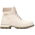 Xti for woman. 14463104-HIELO Ankle boots 144631 beige (37), Flat, Zip, Casual