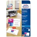 Avery Quick&Clean - Blank - hvit - 220 g/m² - 10 stk 8) forretningskort med bilde