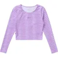 Mystic Sunn Crop Rashvest Rashguard Med Lange Ermer Til Dame