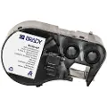 Brady M4-90-427, Sort, Hvit, Selvklebende skriveretikett, Vinyl, Trermisk overføring, Akryl, Permanent