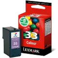 Lexmark Blekkpatron 3 farge No 33 Low Yield