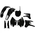 Ufo Yamaha Yzf 250/450 2005-2005 Yakit333f-001 Fork Protectors & Plastsett