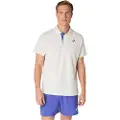Asics for man. 2041A340 Polo Court beige (M), Casual, Sport, Cotton, Tennis / Paddle tennis, Multisport, Short sleeve, Sustainable