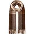 Hackett for man. HM0400020 Scarf Multi beige (OSFA), Casual, Wool