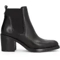 Alpe for woman. 240417 Leyna Leather Ankle Boots black (39), 5 to 8 cm, None, Casual