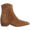 Alpe for woman. 254811 Cecile Baby Silk leather ankle boots brown (36), 3 to 5 cm, Casual