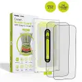 Mobile Origin Screen Guard with easy applicator full coverage 2 pack - iPhone 17 Pro