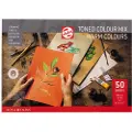 Royal Talens Toned Paper pad Warm colour mix | 29.7 x 21 cm (A4), 180 g, 50 sheets