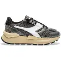 Diadora for woman. 201182210 Mercury Elite Cobra Leather Sneakers Used black (38), 3 to 5 cm, Laces, Casual