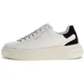 GUESS for man. FMPVIBSUE12 Elba slippers white (39), Flat, Laces, Casual