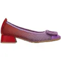Hispanitas for woman. BHV243335 Aruba leather shoes pink, purple (38), 1 to 3 cm, None, Casual
