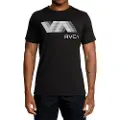 RVCA Va Blur Kortarmet T-skjorte