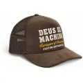 Deus Ex Machina for man. DMF257302 Gumshoe Cord Trucker Cap brown (OSFA), Casual, Cotton