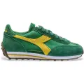 Diadora for man. 501182180 Leather Sneakers Rally green (44), Flat, Laces, Casual