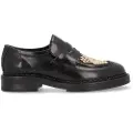 Alpe for woman. 533166 Chester loafers in black leather (38), Flat, None, Casual