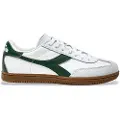 Diadora for man. 501181246 Trainer Leather Sneakers white (44), Flat, Laces, Casual