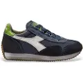 Diadora for man. 201182642 Trainers Equipe Dirty SV Evo blue (44), Leather, Flat, Laces, Casual