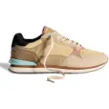 HOFF for man. 22402609 Avignon beige leather trainers (41), Flat, Laces, Casual