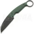 MK Knives & Tools Claw "FTB" kniv, Green G-10, DLC