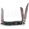Roper Knives Stockman Green Bone Carbon