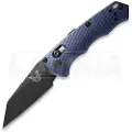 Benchmade Auto Full Immunity foldekniv, crater blue aluminum