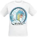 Difuzed Pokemon Gyarados T-skjorte