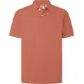 Pepe Jeans for man. PM542099 Polo New Oliver Gd red (S), Brown, Casual, Cotton, Short sleeve