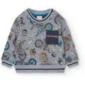 Boboli Fleece Printed Genser